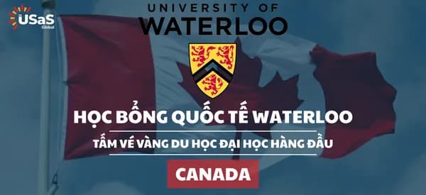 Học bổng Quốc tế Waterloo - Canada