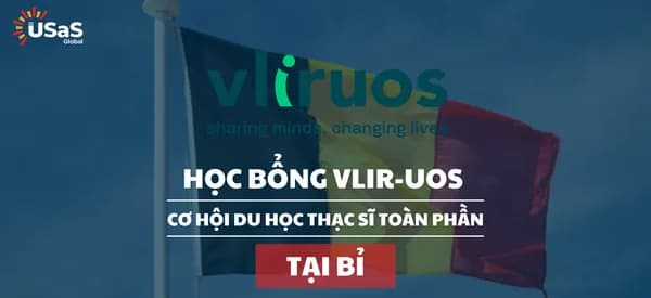 Học bổng VLIR-UOS toàn phần tại Bỉ